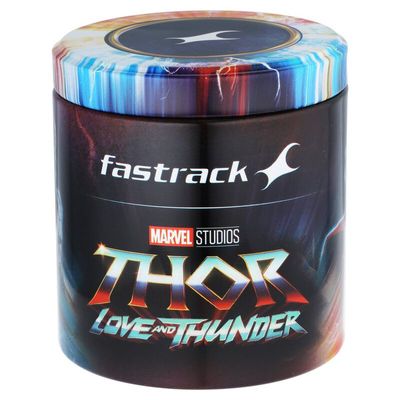 Fastrack NS3286KM03 Thor Quartz Multifunction Grey Dial Metal Strap Watch_img_1