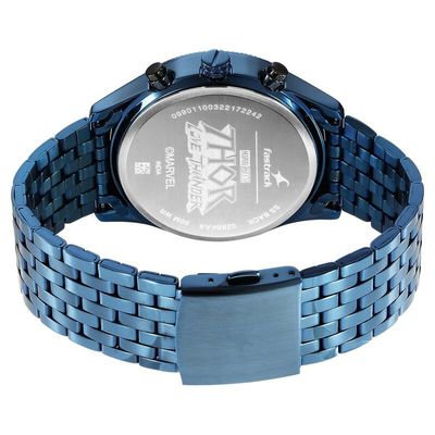 Fastrack NS3286KM03 Thor Quartz Multifunction Grey Dial Metal Strap Watch_img_2