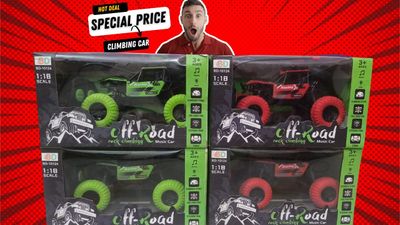 Off-Road Rock Climbing RC Car – 1:18 Scale Remote Control Jeep (Music & Light)_img_2