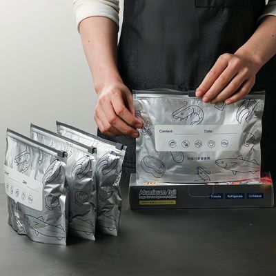 Aluminum Foil Fresh Keeping Sealed Bag(10 psc)_img_1