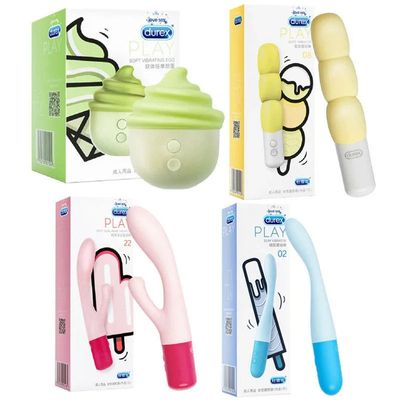 Durex Vagina Clitoris Stimulate G Spot Soft Vibrators Masturbators Mute Silicone Vibrating Dildo Massager Sex Toys for Women_img_0