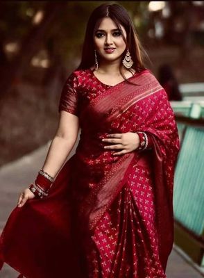 Japani Silk Sharee with Blouse Piece_img_0