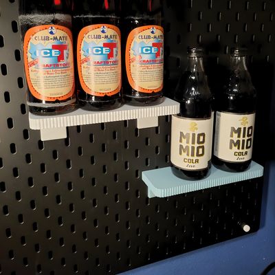 Pegboard Minimal Shelf – Compact Wall Organizer | IndecorBD_img_1