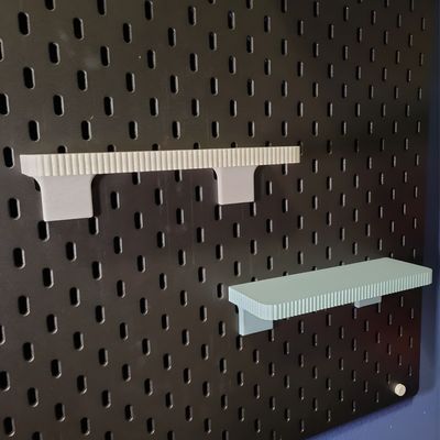 Pegboard Minimal Shelf – Compact Wall Organizer | IndecorBD_img_2