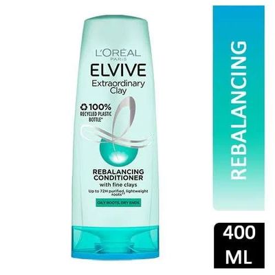 L’Oreal Elvive Extraordinary Clay Rebalancing Hair Conditioner – 400ml_img_1