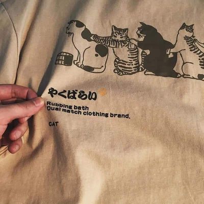 Cat oversized t-shirt_img_1