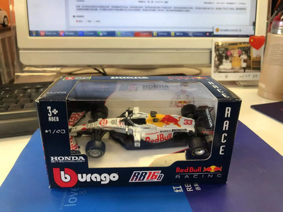 1:43 Scale Red Bull Turkish Station (without helmet) Diecast Allpu_img_1