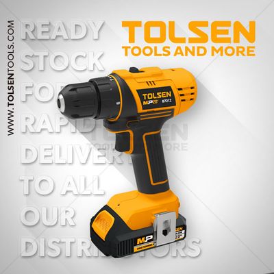 TOLSEN 20V Li-Ion Cordless Drill/Screwdriver with 2pcs Battery & 1pc Charger; Model 87212_img_3