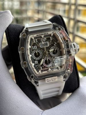 Richard Millie Mclaren Full White Grey Dial_img_0