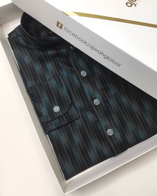 Midnight Slate Snap Button Cuff Panjabi_img_0