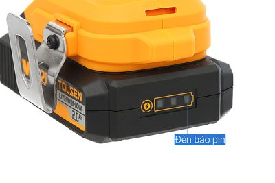 TOLSEN 20V Li-ion Brushless Cordless Impact Wrench with Battery and Charger (Industrial); Model 87258_img_3