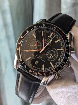 Omega Chronograph Watch Black_img_0