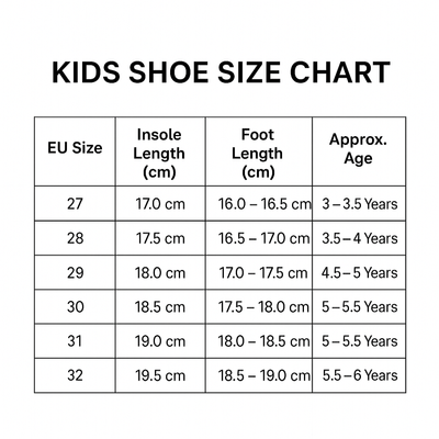 Kids Fashion Sports Sneakers – Breathable & Comfortable Running Shoes (3 to 6 years)_img_7