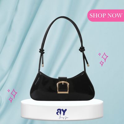 2025 Chic Top-Selling PU Shoulder Bag – Women’s Luxury Crossbody & Shoulder Bag | Bright Color Buckle Design | Party Purses_img_1