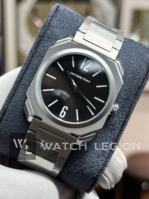 UNIVERSE POINT ULTRA SLIM OCTAGONAL CASE BLACK DIAL | UP3949-1205B_img_0
