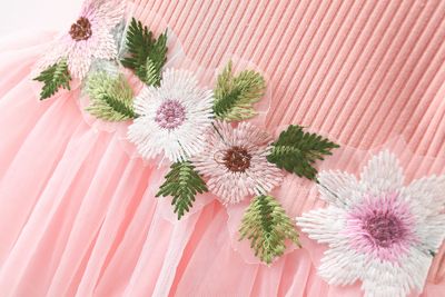 🎀 Baby Girl Summer Princess Dress – Puffy Veil Skirt (Western Style)_img_4