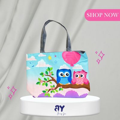 2025 Trendy Canvas Tote Bag – Women’s Multi-Color Print Shoulder Bag | High Capacity, Lightweight & Washable | Custom Pattern Design_img_0