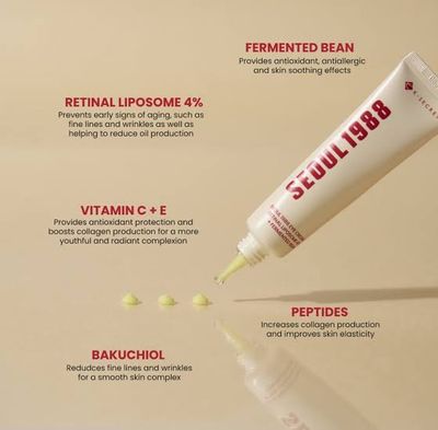 K-Secret Seoul 1988 Eye Cream : Retinal Liposome 4% + Fermented 30ml_img_2