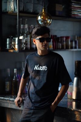 Itachi Oversized T-Shirt Black_img_3