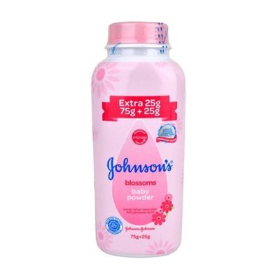 Johnsons Blossoms Baby Powder 75g + 25g Free - 09121_img_1