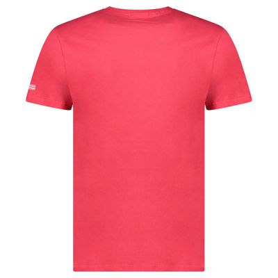 Canadian Peak JOGOEAK Homme - T-Shirt Col Rond avec Impressions et Drapeau Rouge_img_1
