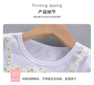 Imported China Floral Faux Two-Piece Style_img_1