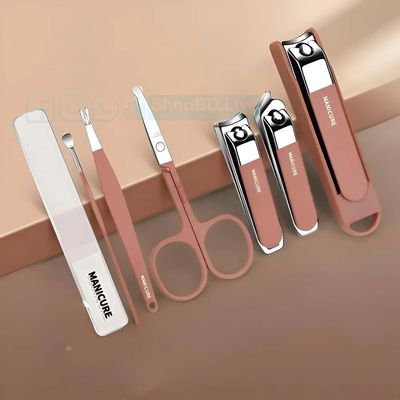 8-in-1 Nail Clipper Set | Professional Manicure & Pedicure Kit for Men & Women | Portable Grooming Kit | Price in BD_img_1