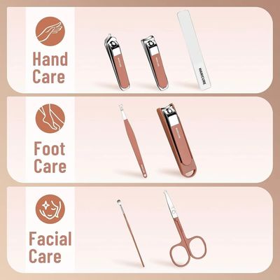 8-in-1 Nail Clipper Set | Professional Manicure & Pedicure Kit for Men & Women | Portable Grooming Kit | Price in BD_img_4