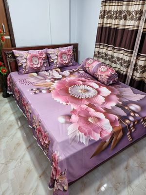 Primium 3D Bedsheet Four Piece Set_img_7