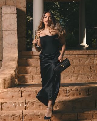 Rose Shadow Black Corset Dress_img_0