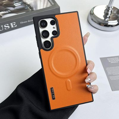 Ultra Premium MagSafe Hard PU Leather Case_img_2