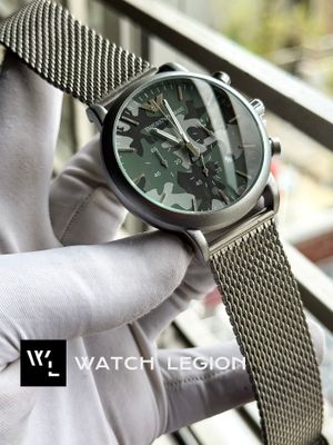 ARMANI MESH CHAIN MATT CAMOUFLAGE DIAL_img_0