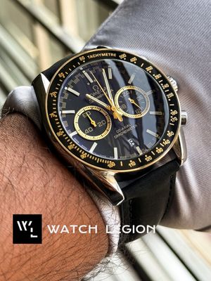 OMEGA SPEEDMASTER BLACK BELT BLACK DIAL YELLOW HAND_img_2