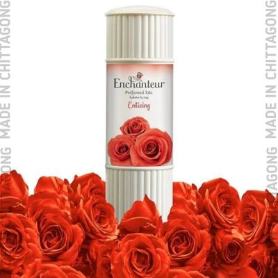 Enchanteur Perfumed Talc Powder Enticing 125g – Long-Lasting Fragrance for Soft & Smooth Skin_img_1