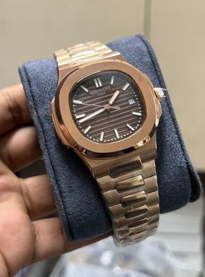 PATEK AUTO (AAA) BROWN DIAL ROSE GOLD BODY_img_0