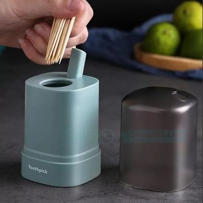 Multicolor Automatic Pop-Up Toothpick Holder | Creative Press-Type Storage Box for Home & Restaurant | Price in BD_img_2