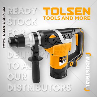 TOLSEN 1100W Rotary Hammer SDS Plus Drills with Hard Case, FX Series Model: 88530_img_2