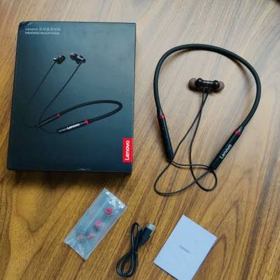 Lenovo HE05X Wireless Bluetooth Neckband Earphones Original