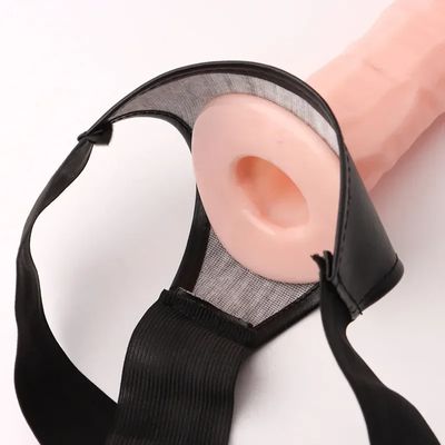 Men Strap on Dildo Underwear Wearable Hollow Penis Extended Sleeve Strap Dildo Pants Belt for Men Sex Toy for Women Gay Dildos_img_5