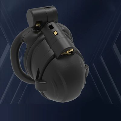 NEW TUSK Design Removable Slide Cap Humanized Cock Cage Male Chastity Device 2 Types Penis Rings Available Adult Sex Toys_img_2