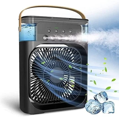 3 In 1 Air Cooling USB Fan with LED Night Light Water Fan_img_3