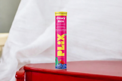 Plix-Glowy Skin Effervescent Tablet With 500mg Glutathione For Pigmentation_img_0