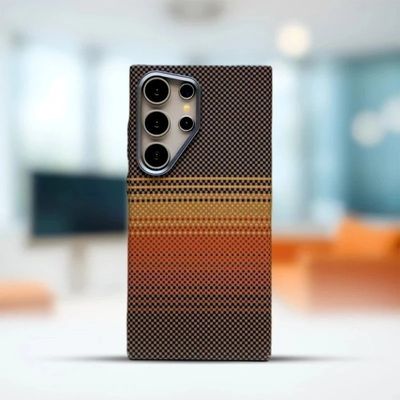 MagSafe Supported Luxo Carbon Fiber Case For Samsung Galaxy S25Ultra S24Ultra S23Ultra_img_1