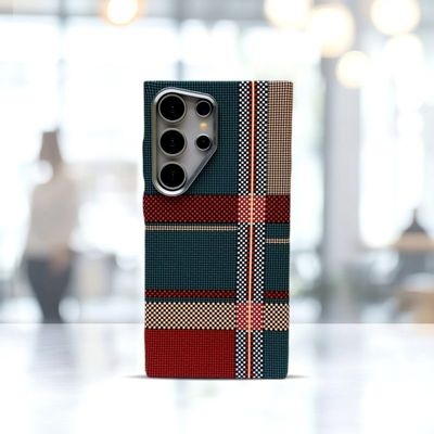 MagSafe Supported Luxo Carbon Fiber Case For Samsung Galaxy S25Ultra S24Ultra S23Ultra_img_5