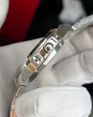 PATEK PHILIPPE NAUTILUS | EUROPEAN STANDARD | AUTOMATIC | SILVER CASE BLUE DIAL_img_6