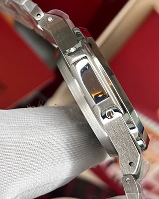 PATEK PHILIPPE NAUTILUS | EUROPEAN STANDARD | AUTOMATIC | SILVER CASE BLUE DIAL_img_7