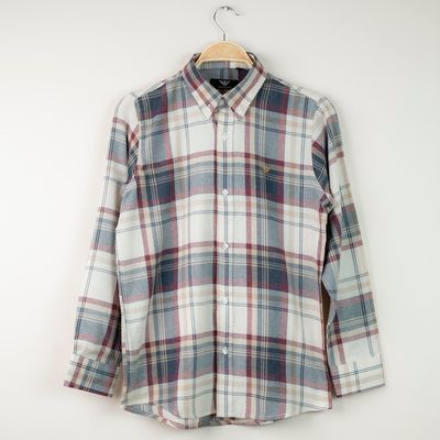 AX 100% Cotton Check Shirt 02_img_0