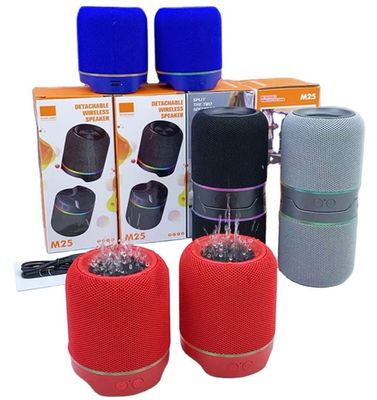 NEW M25 Outdoor Wireless DJ Two-in-one Split Speakers (10W, Bluetooth, LED)_img_2