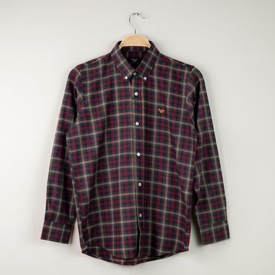 AX 100% Cotton Check Shirt 03_img_0