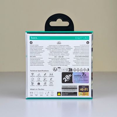 EQ27 Fun AI Translation Earbuds ANC+ENC Noise Reduction_img_4